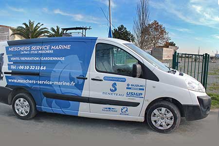 Meschers Service Marine | Nautisme vente neuf et occasion | entretien bateaux port à sec meschers royan charente maritime