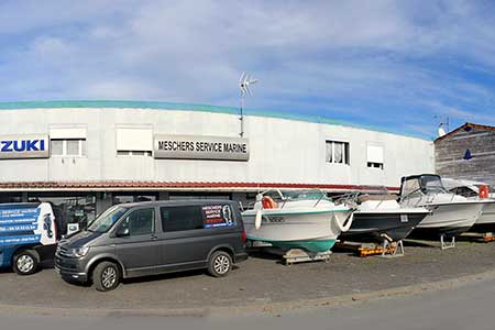 Meschers Service Marine | Nautisme vente neuf et occasion | entretien bateaux port à sec meschers royan charente maritime